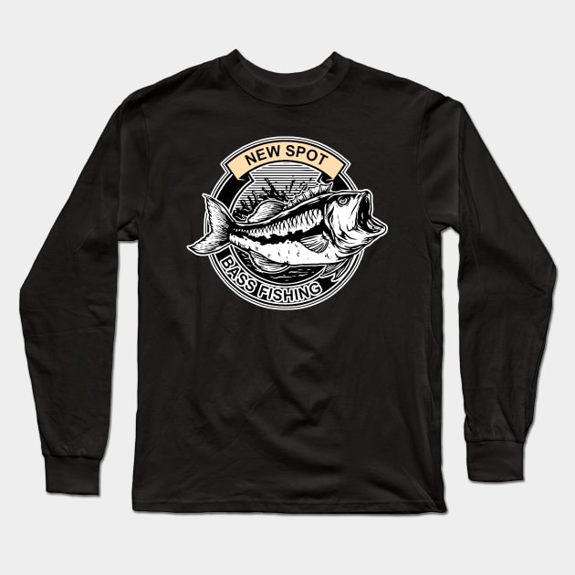 Fishing Long Sleeve T-Shirt by Shirtrunner1